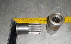 Вал привода двухсекционного насоса CDM833 YJ315S-2-00007